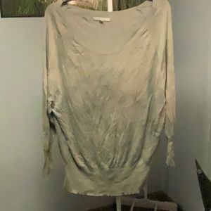 Muted grey tie dye vintage sweater.